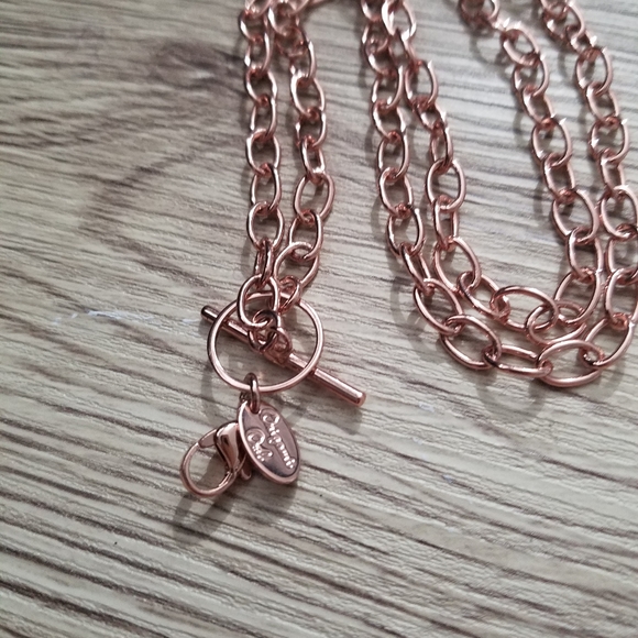 🦉Rosegold Toggle Chain - Picture 2 of 2